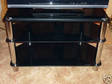 Black Glass Lcd,  Plasma TV Stand Fits Upto 32