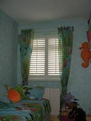 Interior wooden shutters