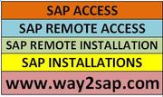 SAP Access | SAP Remote Access | SAP Remote Installation | SAP Install