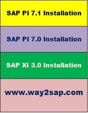 SAP PI 7.1 Installation | SAP PI 7.0 | SAP XI 3.0 Installation