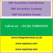 SAP Securities Installation and Training