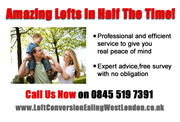 Loft Conversion Companies In Ealing London  0845 519 7391