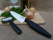 GIFT SET-Good quality ceramic knife and peeler for your kitchen