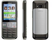 Nokia C5 grey mobile phone - contract just £6.25 (after your cashback 