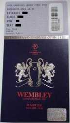 Buy 2011 UEFA  Champions  League Final Tickets