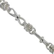 Silver fancy handmade Bracelet chain