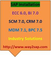 SAP installation - sap crm ides installation, sap scm ides installation