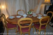 Aug Sales 10% Discount Second hand Dining Table and Chairs 