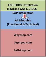 SAP IDES  Installation| IS Oil and GAS 6.0 IDES| SAP-Installation