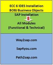 BOBJ Business Objects 3.1| BW 7.0 | SEM 6.0 | IS Oil and GAS 6.0 IDES|