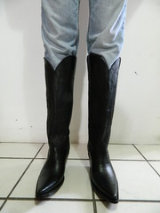 cowboy boots Custom made to order from 14 to 37 inches tall look at my