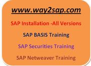 SAP BASIS Training | SAP Securities  Training | SAP Netweaver 