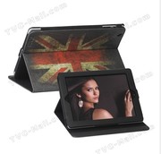 Union Jack Flag Leather Cover for iPad 2 The New iPad 3rd Gen