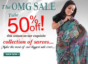 Subhash Sarees OMG SALE: Upto 50% on Latest Designer Sarees Collection