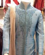 Blue Sherwani