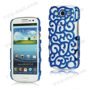 Electroplating Hollow Pattern Protect Hard Case for Samsung Galaxy S 3