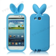 Cute Rabbit Silicone Case for Samsung Galaxy S 3