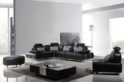 Leather Corner Sofa Suite 1+1+1+ Corner+1+Coffee Table (Model: L/Y353)