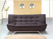 Brown Faux Leather Sofa Bed 4 Seater (Model: S/B003-Brown) 
