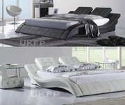 Real Leather HeadBoard Designer Bed (Limited Stock Left) (Model: B8013