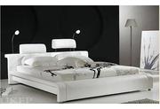 Designer Real Leather HeadBoard Bed (Limited Stock Left) Model: B8001