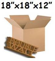 Buy A Pack of 5 x Double Wall Storage Moving Packing Boxes 18