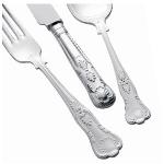 Silver Plated 124 Piece Cutlery Set English Reed & Ribbon Design 