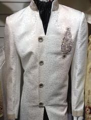 White Sherwani