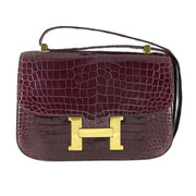 Buy Hermes Constance Bag Burgundy online from Rewind Vintage