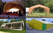 Hangars- Domes- Pavilions. Design / Production / Sale