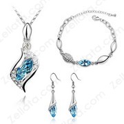 zellata.com austrian crystal jewelry sets fashion jewellery wholesale