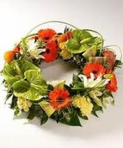 Buy Elegant Wreath Flowers from flowers 4 funeral