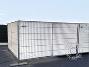 Fence tarpaulin 1, 8x3, 4 m,  PE 150 g/m²,  White