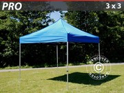 Folding canopy FleXtents Pro 3x3 m,  blue