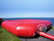 Bouncy cushion 5x5m,  Red,  rental quality