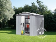 Garden shed 2, 02x1, 37x1, 89 m Silver
