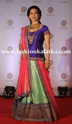 Stunning Juhi Chawla In Tri Color Lehenga From Fashion Ka Fatka