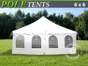 Pole tent Semi Pro Plus 6x6 M PVC 