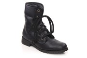 Women Roll Top Style Winter Ankle Boots Snow Shoes