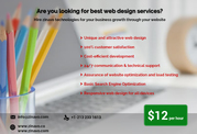 Website Design and Development Services at $12 per Hour