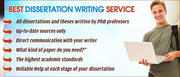 PHD Dissertation Writing Service