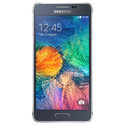 Samsung Galaxy Alpha Black (Silver-66832)