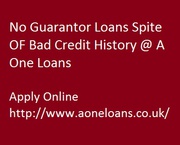 Loans For Bad Credit No Guarantor