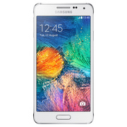  Samsung Galaxy Alpha White (Silver-66991)