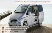 Birmingham to East midland Airport Minibus Transportation Ser