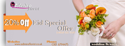 Get romantic wedding flowers at 20% discount from admire florist