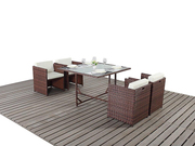 4 Cube Dinning Set Without Footstool