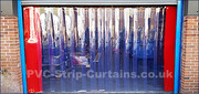 Use PVC strip curtains in you home and office to protect dust