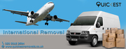 Quickest removals is offering the international removal service at eco