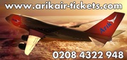 Cheap Flight with arikair Tickets | 0208 4322 948